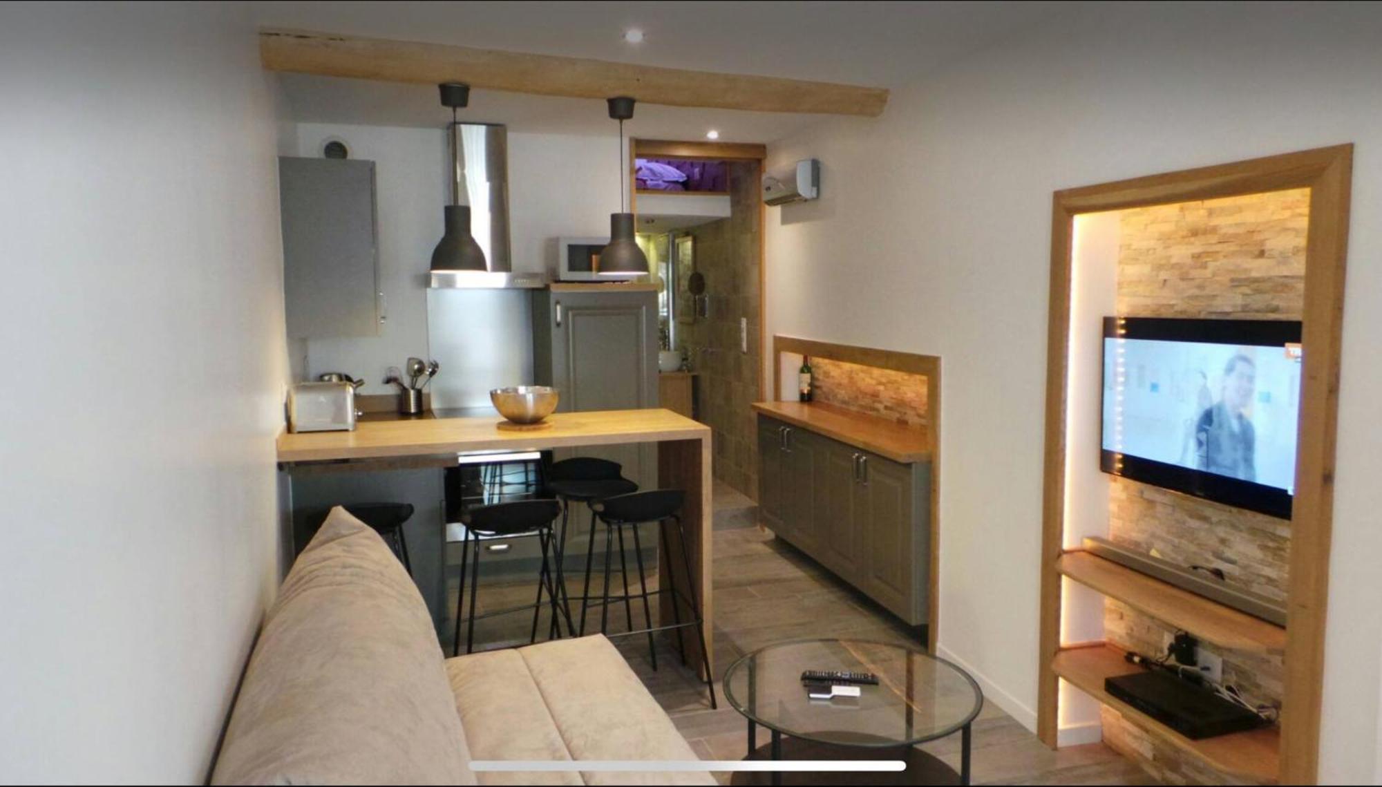 Studio Avec Mezzanine Antibes Esterno foto