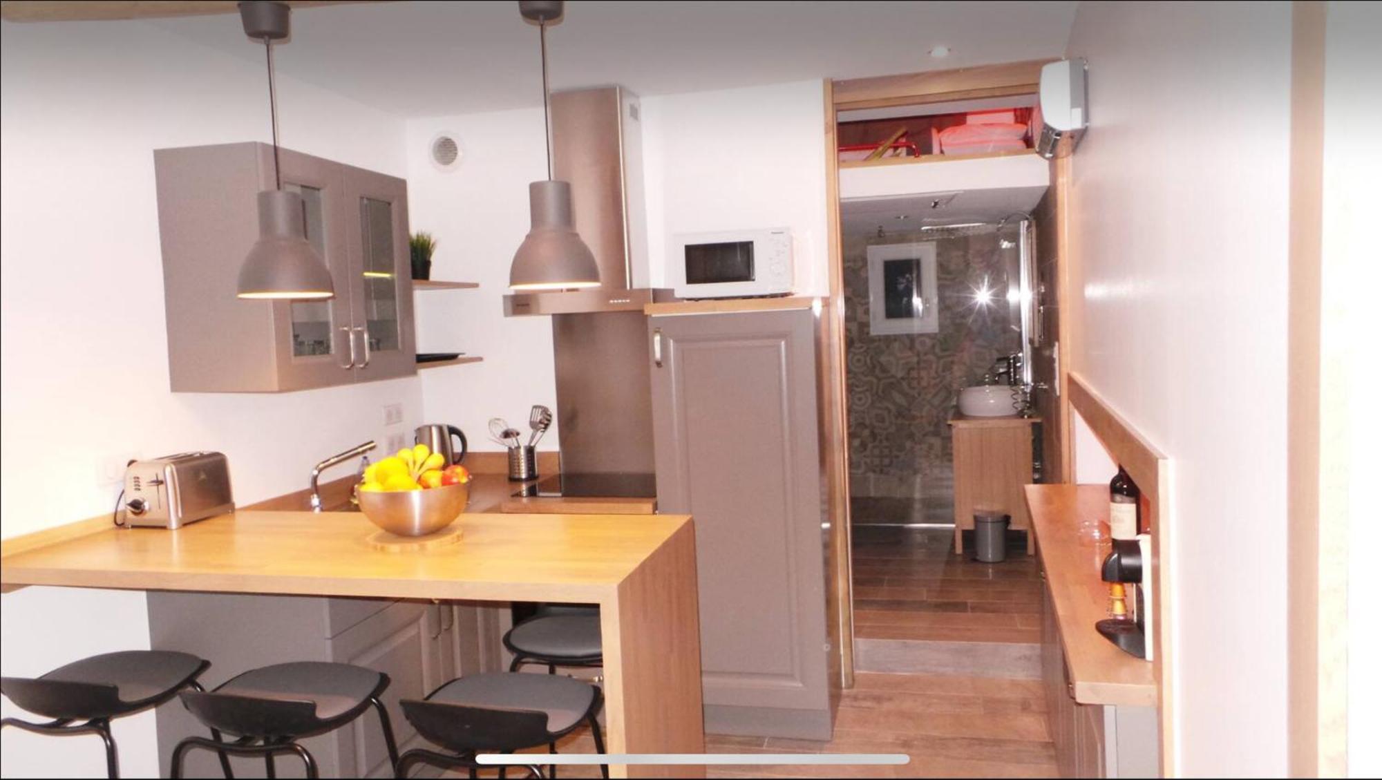 Studio Avec Mezzanine Antibes Esterno foto